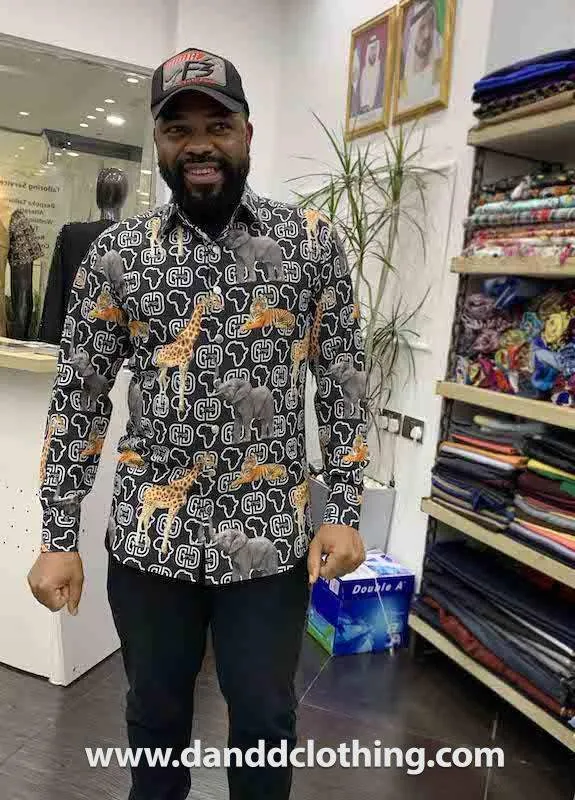 African theme D&D Print Shirt