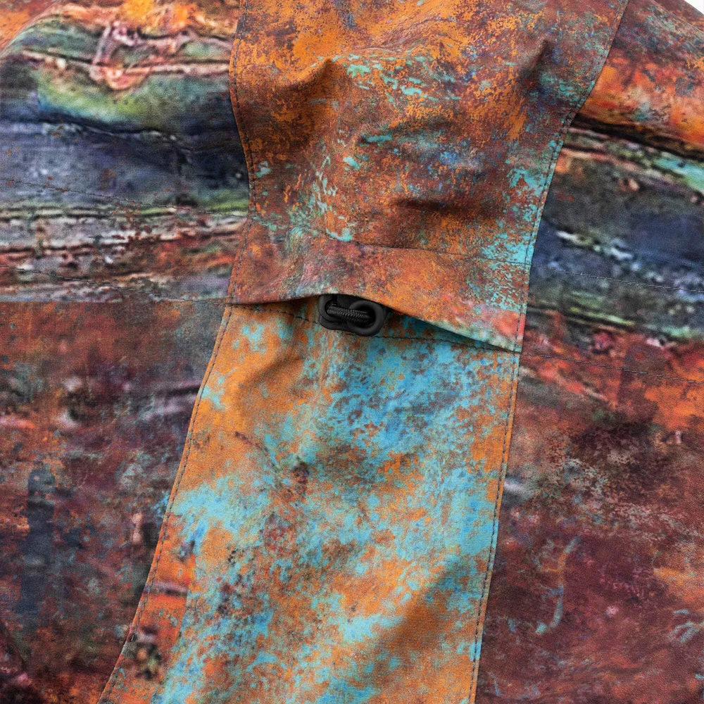 AND WANDER  Pertexprinted Rain Jacket Multi
