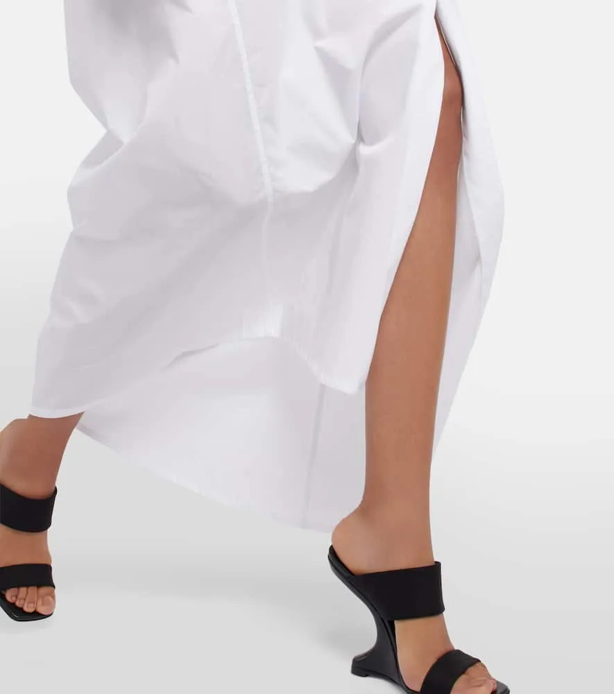 Ann Demeulemeester Henrietta cotton shirt dress