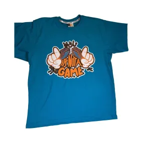 Baby Blue Custom Graphic Tees for Men