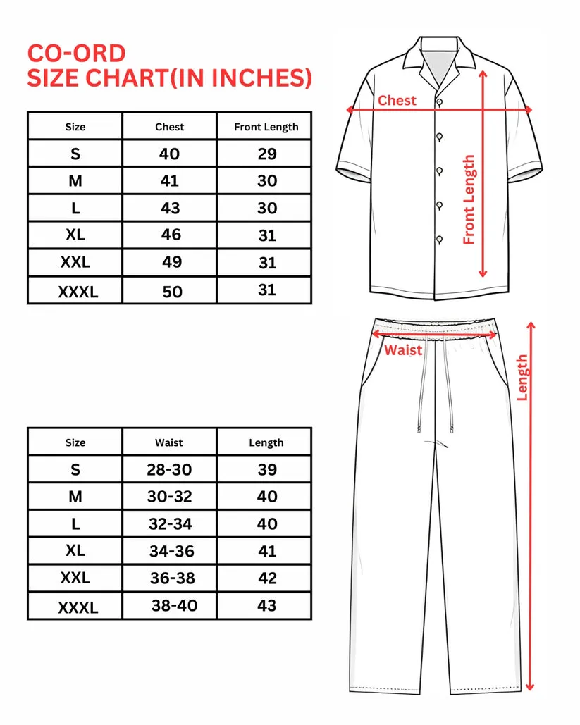 Beauty Women Half Sleeve Oversized Knitted Shirt Cord Set - Black and Black