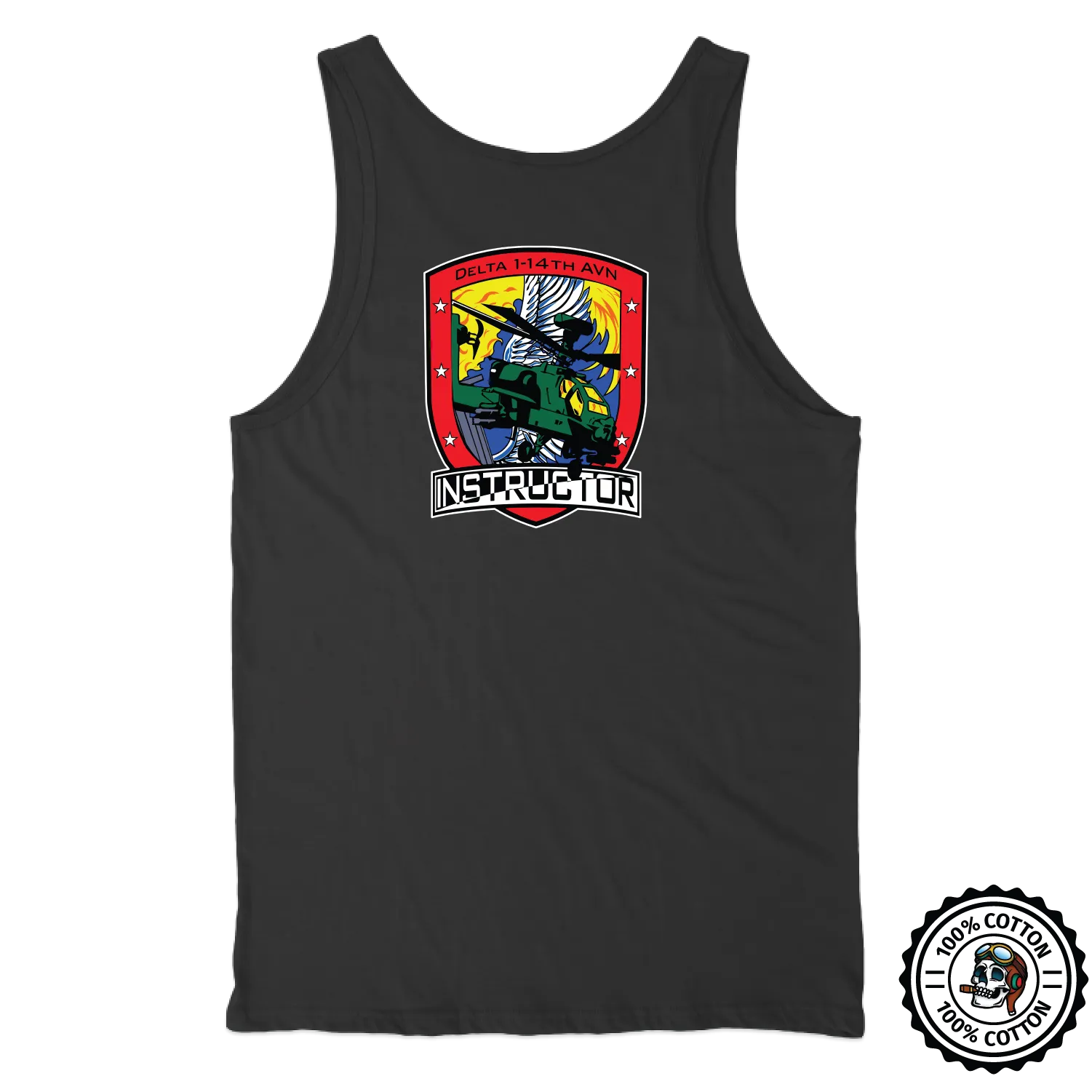 D Co, 1-14th AVN REG APACHE Tank Tops