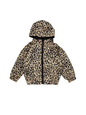 Huxbaby Leopard Reversible Rain Jacket