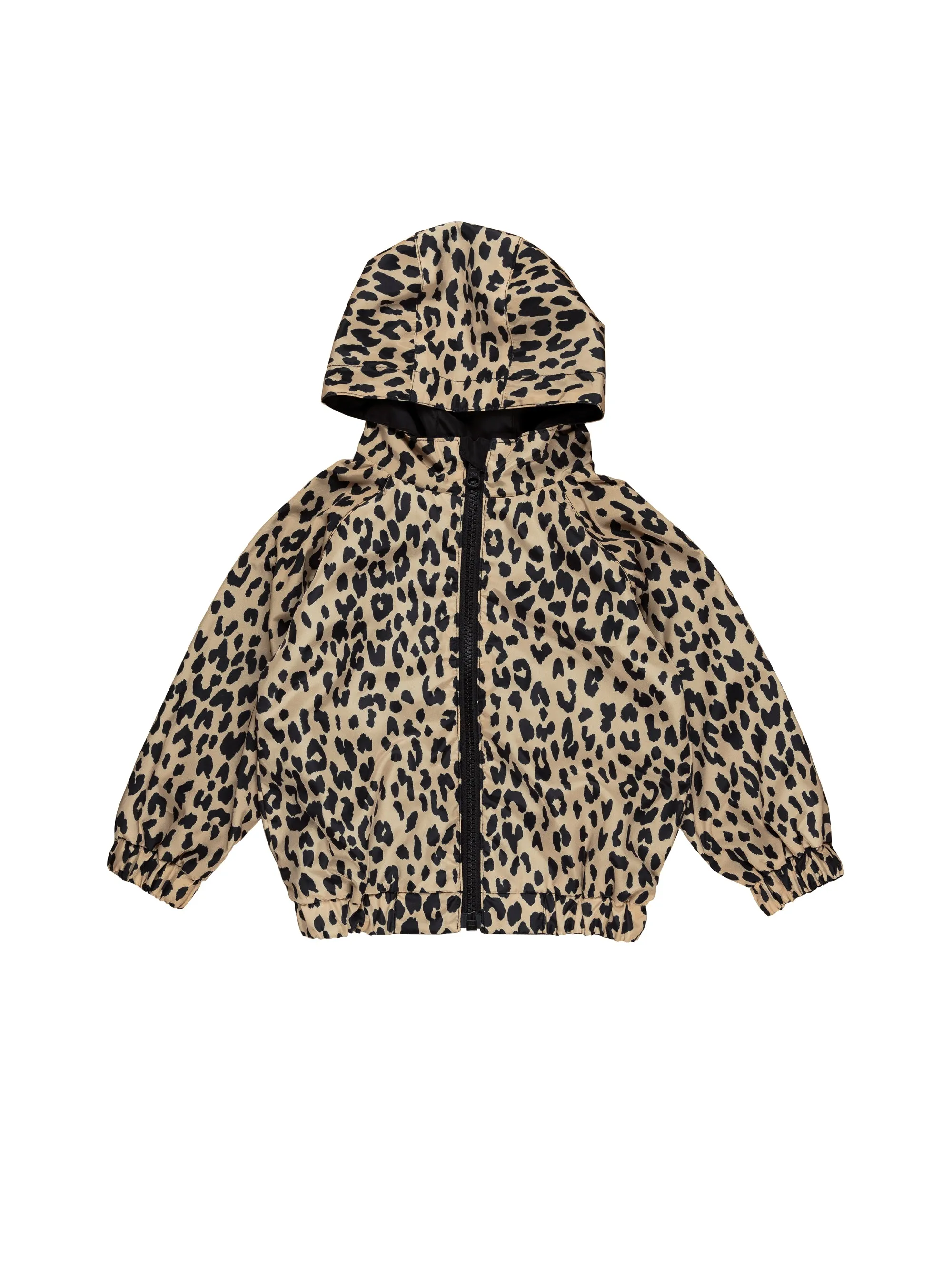 Huxbaby Leopard Reversible Rain Jacket