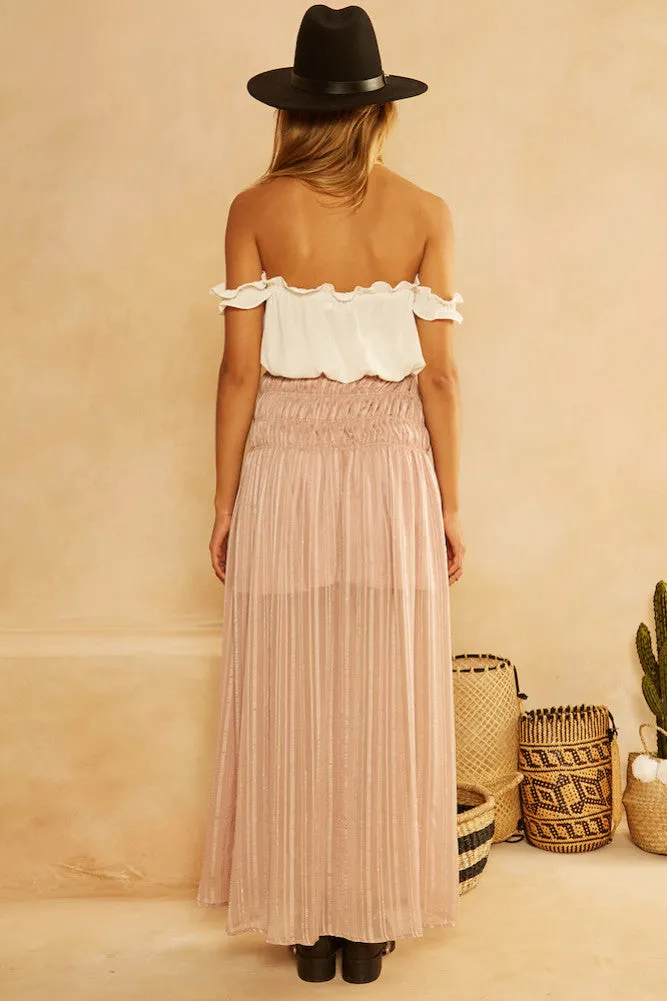 Katja Crop Top White