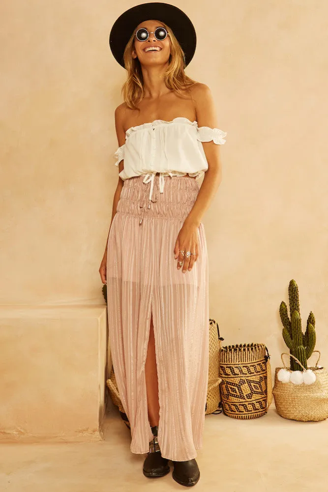 Katja Crop Top White