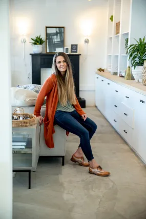 Kristi Cardigan - Rust