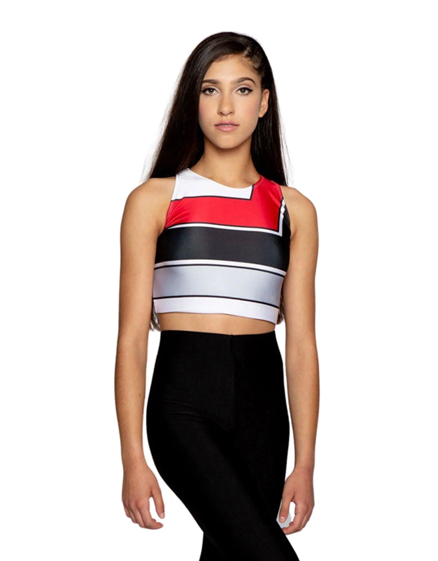Level Up Sleeveless Crop Top