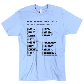 Morse Code Unisex T-Shirt