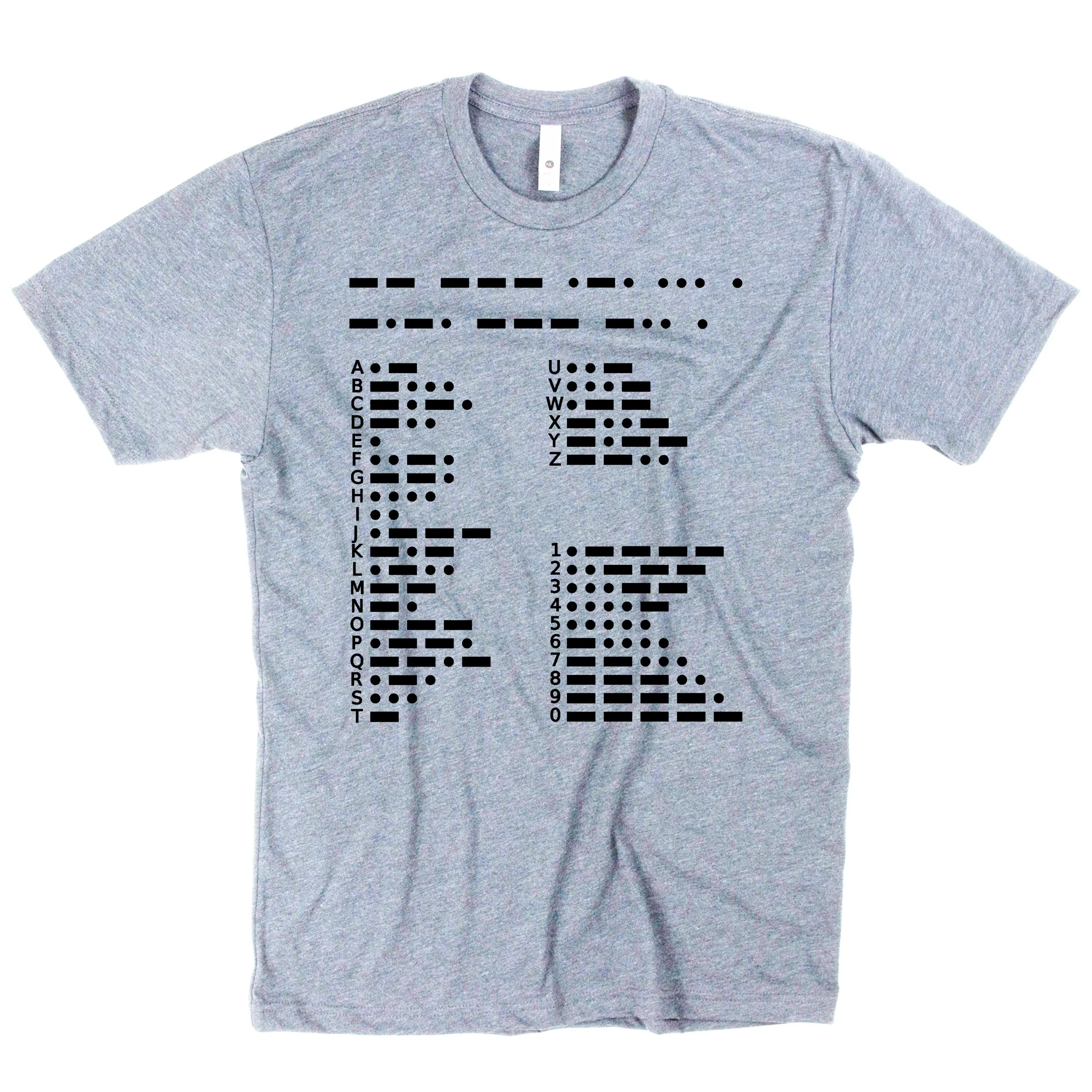 Morse Code Unisex T-Shirt