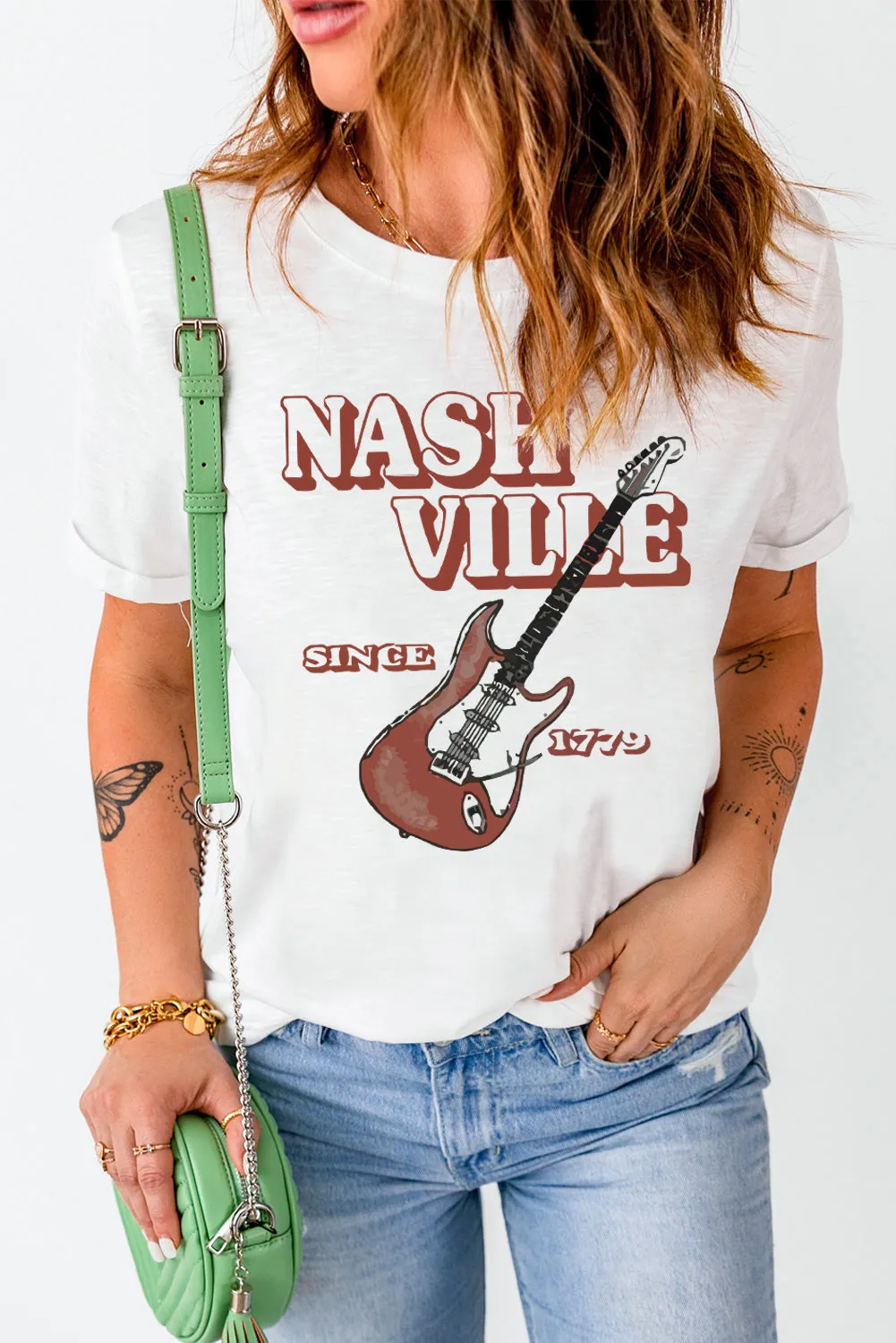 NASHVILLE Since 1779 Graphic Tee
