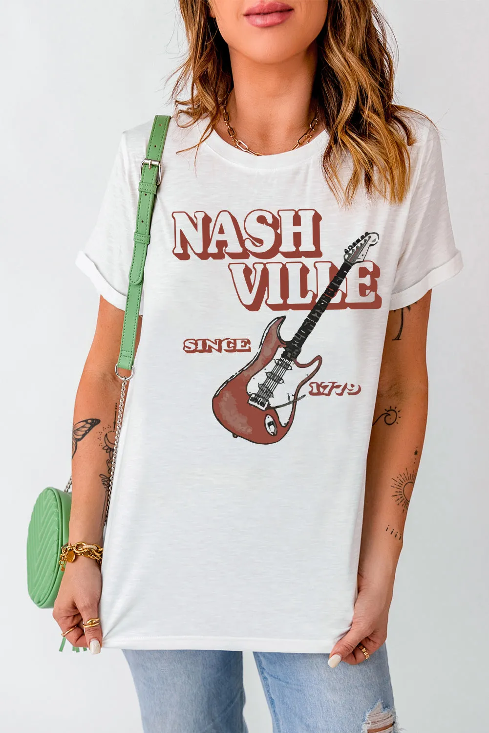 NASHVILLE Since 1779 Graphic Tee