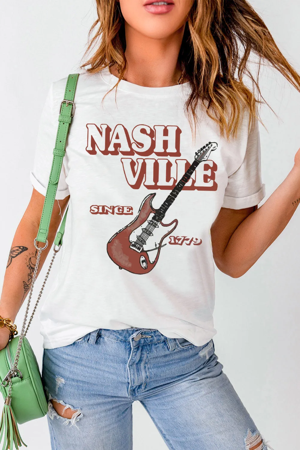 NASHVILLE Since 1779 Graphic Tee