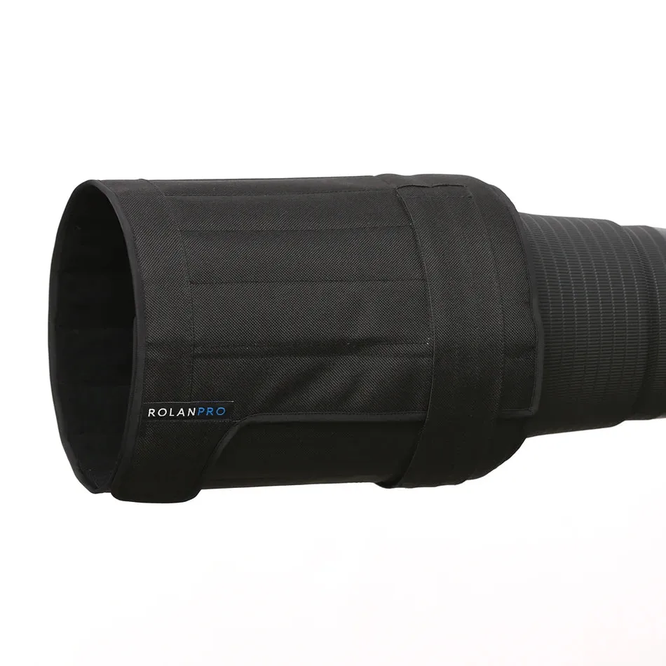 ROLANPRO Lens Hood Telephoto Lens Folding Hood for Canon Nikon Sigma Tamron 400mm f/2.8, 600mm f/4, 800mm f/5.6 SLR  (L)