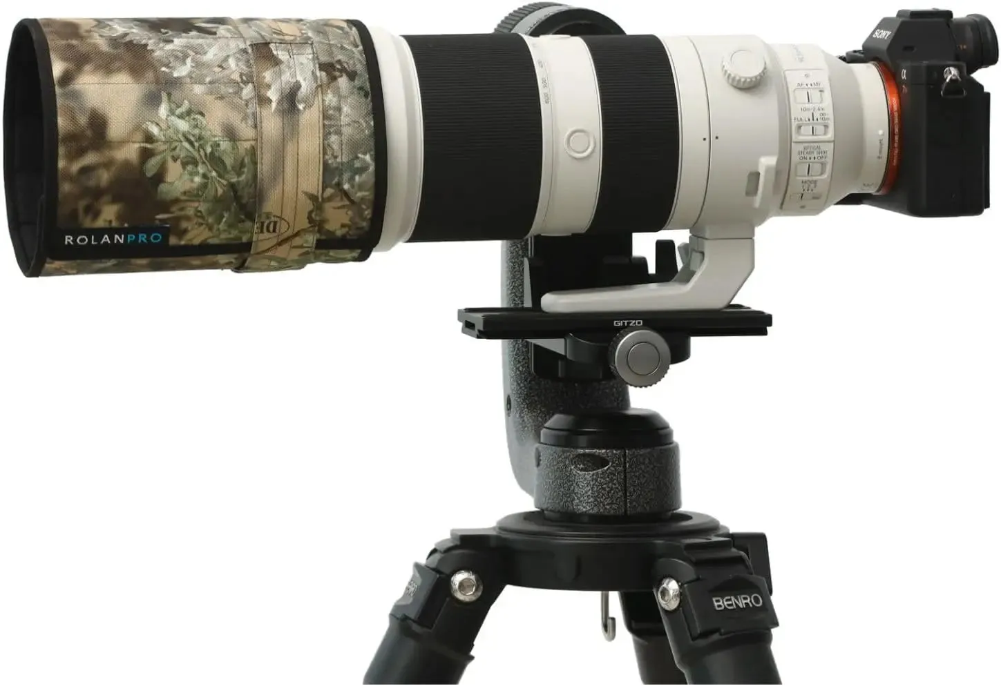 ROLANPRO Lens Hood Telephoto Lens Folding Hood for Sony 200-600/ Sony FE 200-600mm F5.6-6.3 G OSS Foldable Hood Customs Made