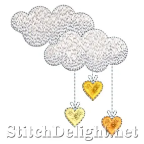 SD1315 Raining Hearts Single