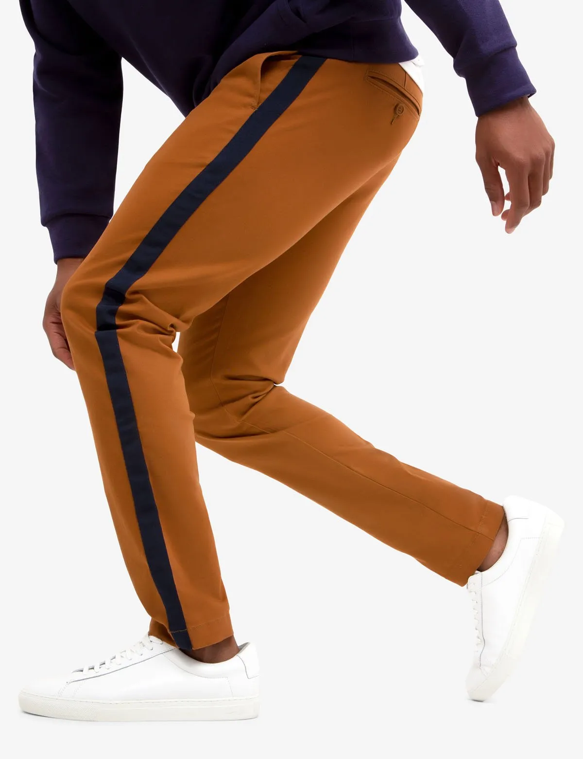 SKINNY SIDE TAPE CHINOS