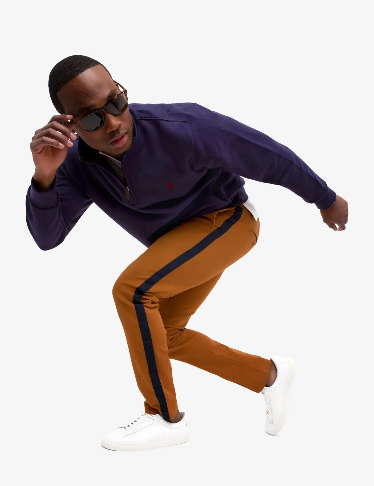 SKINNY SIDE TAPE CHINOS