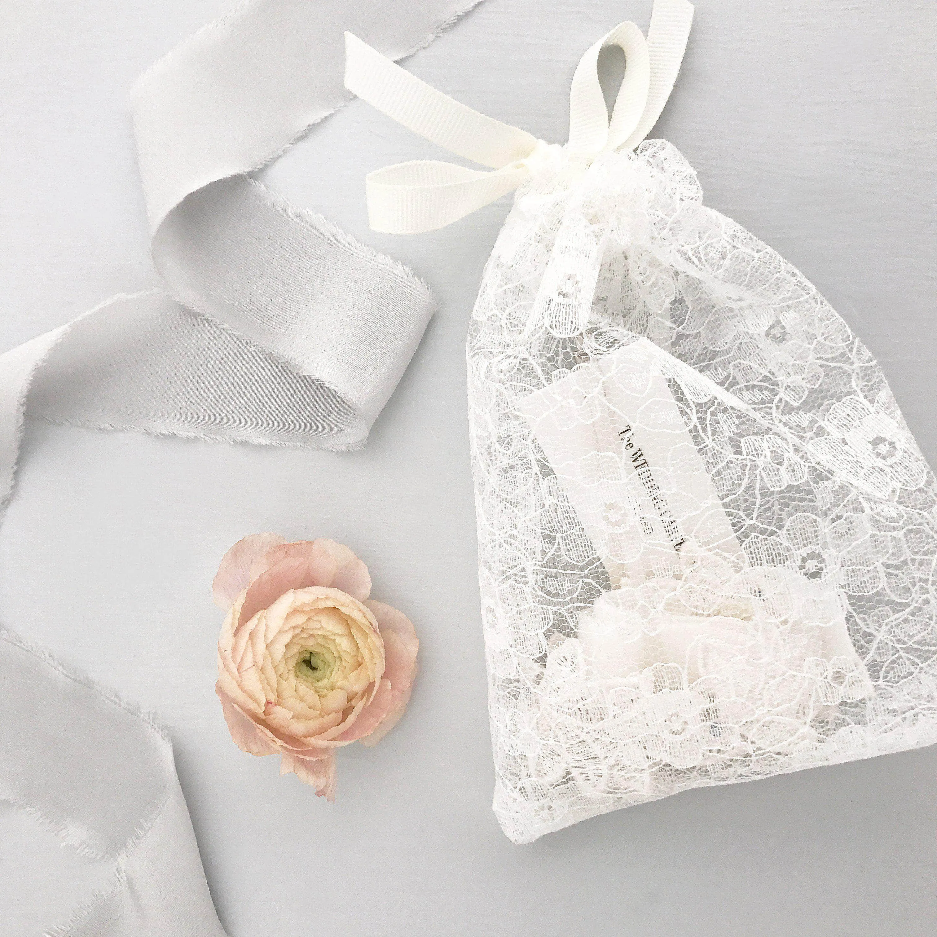 Super sleek lace leaf wedding garter with 'something blue' crystals - 'Elme'