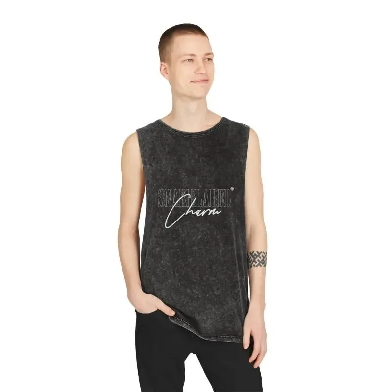 Unisex Stonewash Tank Top: 100% Pre-Shrunk Cotton, Lightweight & Stylish