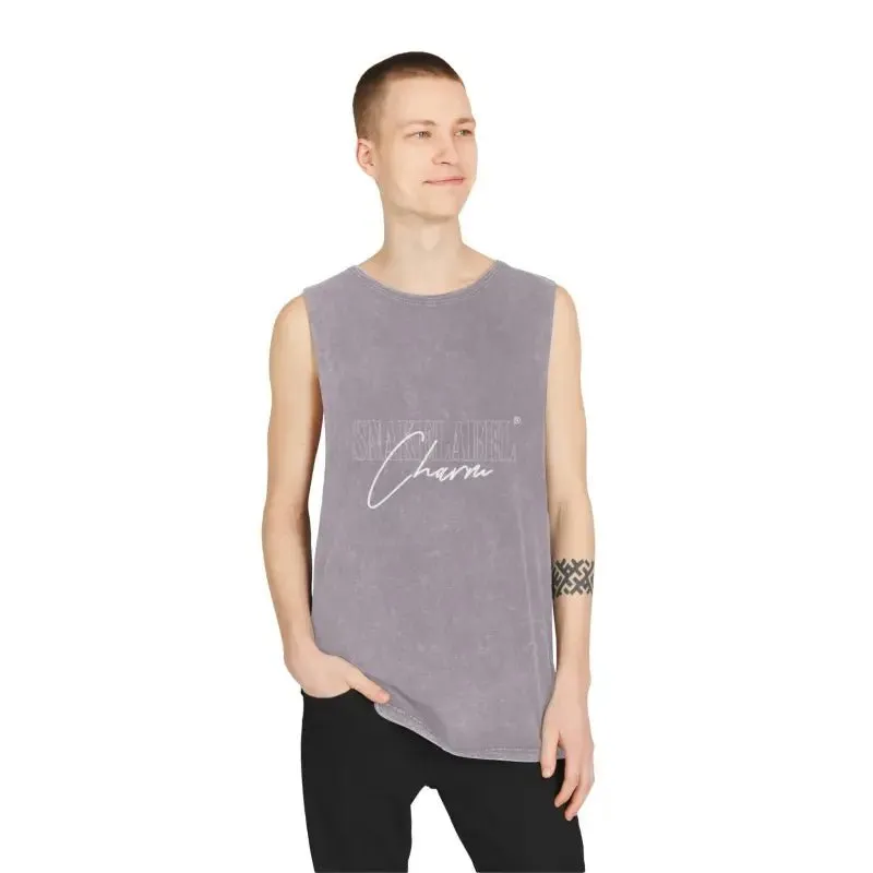 Unisex Stonewash Tank Top: 100% Pre-Shrunk Cotton, Lightweight & Stylish