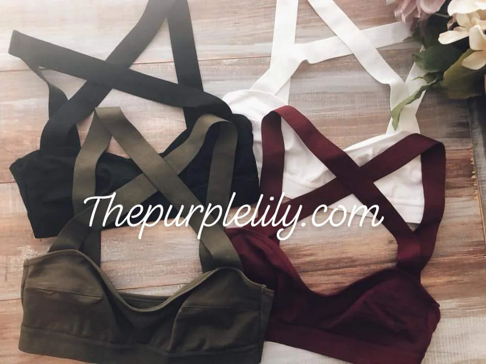 viXen Bra (Black, Wine, Olive)